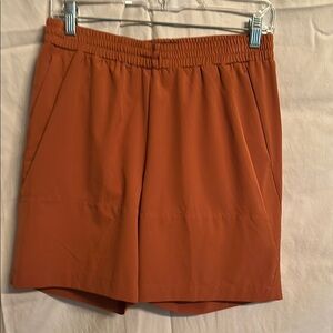 Casual Burt orange with Elastic Waistband